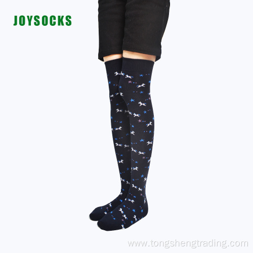 Over the knee socks for lady's antbacterial women'